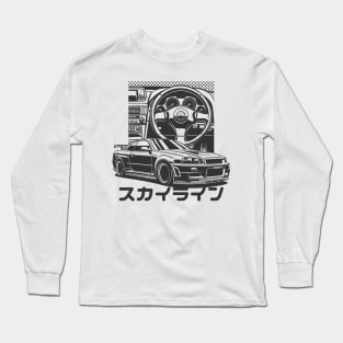 Skyline R34 GTR Long Sleeve T-Shirt